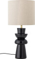 Bloomingville - Lio Bordlampe - Sort - Stentøj Keramik - H 53 Cm