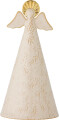 Bloomingville - Liza Juleengel Figur - H 20 Cm - Stentøj - Natur
