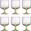 Bloomingville - Luciana Drikkeglas - Lilla - 6 Stk