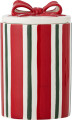 Bloomingville - Marnia Krukke Med Låg - Rød - Stentøj - H 19 5 Cm