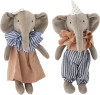 Bloomingville Mini - Tiko Dukke - Multifarvet - Polyester - Sæt Med 2