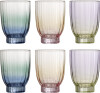 Bloomingville - Nicoline Drikkeglas - Multifarvet - 6 Stk