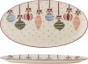 Bloomingville - Ornamentia Serveringsfad - Jul - Stentøj Keramik