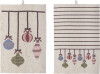Bloomingville - Ornamentia Juleviskestykker - 71X45 Cm - 2 Stk