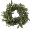 Bloomingville - Pine Kunstig Julekrans - Grøn - Ø 65 Cm