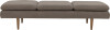 Bloomingville - Pione Daybed - Brun - Gummitræ - 198X47X77 Cm