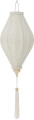 Bloomingville - Pomp Dekoration - Hvid - Polyester