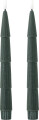 Bloomingville - Ponza Jule Kronelys - Led - Grøn - 24 5 Cm - 2 Stk
