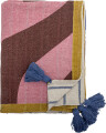 Bloomingville - Remy Plaid - Multifarvet - Bomuld - 160X130 Cm