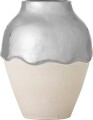 Bloomingville - Silvio Vase - Sølv - Stentøj Keramik