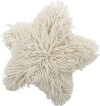 Bloomingville - Star Pude - Natur - Uld - 45X45 Cm