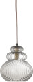 Bloomingville - Sybia Pendel Lampe - Grå - Glas