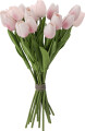 Bloomingville - Tulip Buket - Rosa - Kunstige Blomster