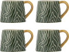 Bloomingville - Woodsby Kopper - Stentøj Keramik - 280 Ml - 4 Stk