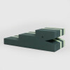 Bobles - Krokodille - L - Zoo Green - 60X18X24 Cm