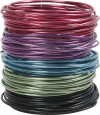 Bonzaitråd - Tykkelse 3 Mm - Assorterede Farver - 5X5 M