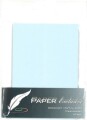 Bordkort 10X7Cm Babyblå Tekstureret 10Stk - 956 - Paper Exclusive