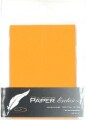 Bordkort 10X7Cm Orange Tekstureret 10Stk - 911 - Paper Exclusive