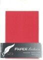 Bordkort 10X7Cm Rød Tekstureret 10Stk - 918 - Paper Exclusive