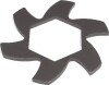 Brake Disk Fin Plate Gunmetal - Hp102171 - Hpi Racing