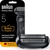Braun - Series 6 Elektrisk Barbermaskine Originalt Reservehoved 64B - Black