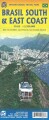 Brazil South East Coast Travel Reference Map