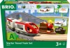 Brio World - Tog Startsæt - Starter Travel Train Set - 36079