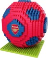 Brxlz - 3D Football - Byggesæt - 687 Klodser - Arsenal