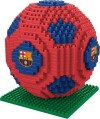 Brxlz - 3D Football - Byggesæt - 696 Klodser - Fc Barcelona