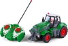 Fjernstyret Traktor Med Lys - 1 24 - Bull
