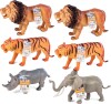 Bull Vilde Dyr 30 Cm - Assorteret