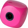 Buster - Mini Cube Hundelegetøj - Pink - 9 Cm