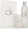Calvin Klein - Ck One Gaveæske - Deo 75 Ml Body Wash 250 Ml