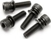 Cap Head Screw M4X15Mm With Washer 4Pcs - Hp15479 - Hpi Racing