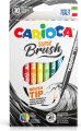 Carioca Super Brush - Penseltusser - 10 Farver