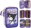 Hello Kitty - Penalhus Med Indhold - 2 Rum - Kuromi - Cerda