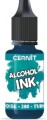 Cernit - Alcohol Ink - 20 Ml - Turkis Blå