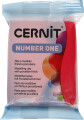 Cernit - Ler - Number One - Rød - 400 - 56 G