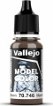 Vallejo - Model Color - Chestnut Brown Mat - 18 Ml - 70746