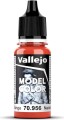 Vallejo - Model Color - Clear Orange Mat - 17-18 Ml - 70956