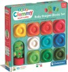 Clementoni - Soft Clemmy - Baby Dragon Blocks Set - 10 Klodser