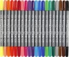 Dobbelt Tusser - Colortime - 20 Farver