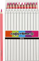 Trekantet Farveblyanter - Mine 5 Mm - Jumbo - Pink - 12 Stk