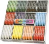 Farvekridt - Tykkelse 11 Mm - L 10 Cm - Assorterede Farver - 288Stk -