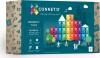 Connetix - Ractangle Pack - 18 Dele - Rainbow Ct-R-00018-Re
