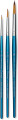 Winsor Newton - Cotman Brush Short Handle Round Set 0 4 8 - Malerpensler