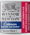 Winsor Newton - Cotman Watercolour - 12 Pan - Aliz Crimson Pink