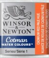 Winsor Newton - Cotman Watercolour - 12 Pan - Cadmium Rød Bleg