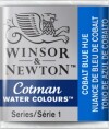 Winsor Newton - Cotman Watercolour - 12 Pan - Kobolt Blå