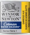 Winsor Newton - Cotman Watercolour - 12 Pan - Gamboge Gul